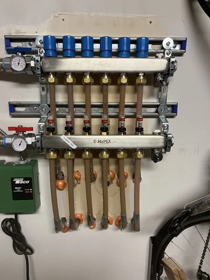 Plumber performing Leak Detection at a residential property in Belleville